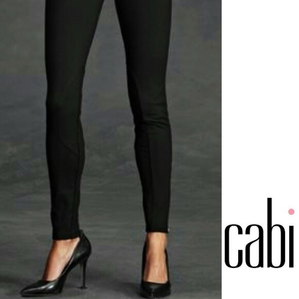 CAbi Women's Elegant Black Skinny Pants
